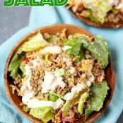 Low Carb Cheeseburger Salad